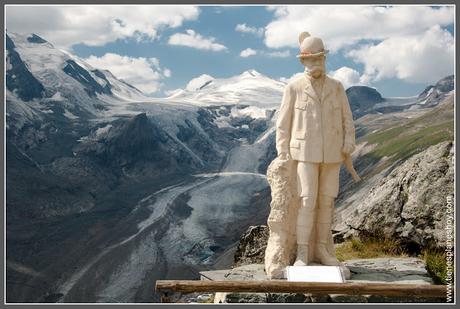 Carretera alpina de Grossglockner Glaciar Pasterze (Austria)