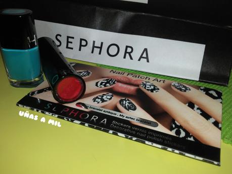 Compras en Sephora compras_sephora_fuencarral_descuentos_3_x_2_cierre_liquidación_esmalte_labial_pegatinas_nail_art