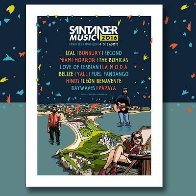 Santander Music Festival 2016: Fuel Fandango, Hinds, León Benavente, Papaya, Baywaves...