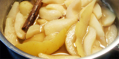 Postre de Compota de Peras Postre de Compota de Peras