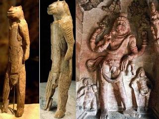32.000 Años de antiguedad Narasimha hombre-león estatua encontrada en Alemania