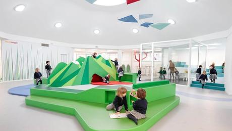Una escuela infantil española con diseño nórdico