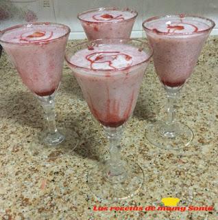 BATIDO DE FRESAS SENCILLO