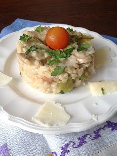 RISOTTO CON BERBERECHOS