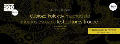 Dubioza Kolektiv, Muchachito y Mojinos Escozíos, al festival Castelo Rock 2016