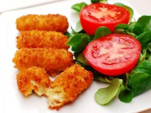 Croquetas de pollo sin leche y sin huevo Croquetas de pollo sin leche y sin huevo