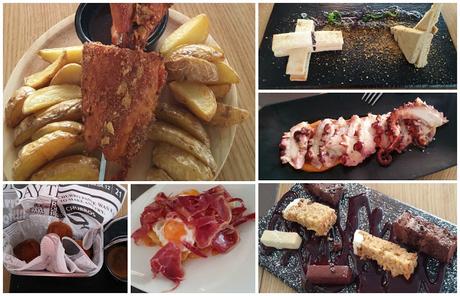 Comiendo en 90 Grados, el restaurante afterwork que triunfa en la capital 90 grados, collage