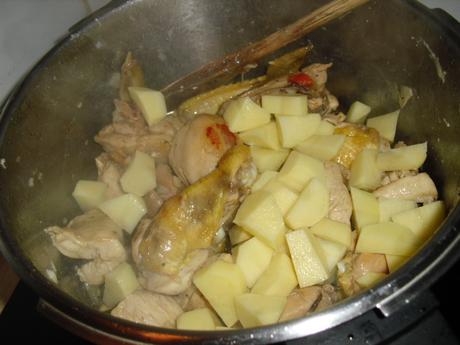 POLLO A LA JARDINERA, POLLO CUK DE SADA POLLO A LA JARDINERA, POLLO CUK DE SADA