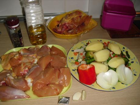 POLLO A LA JARDINERA, POLLO CUK DE SADA POLLO A LA JARDINERA, POLLO CUK DE SADA