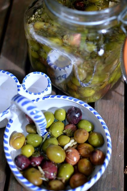 Aceitunas aliñadas caseras de pueblo tererecetas las recetas de tere 02 Aceitunas aliñadas caseras de pueblo tererecetas 02