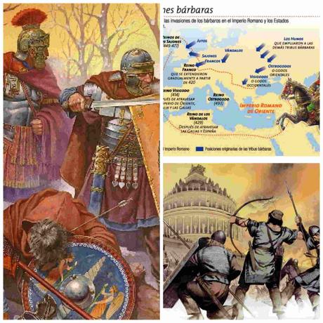 Las invasiones bárbaras y sus consecuencias artísticas Las invasiones bárbaras y sus consecuencias artísticas