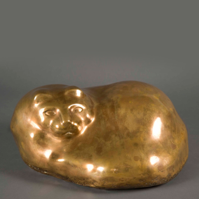 El gato Tookey, William y Marguerite Zorach Gato negro (1947)