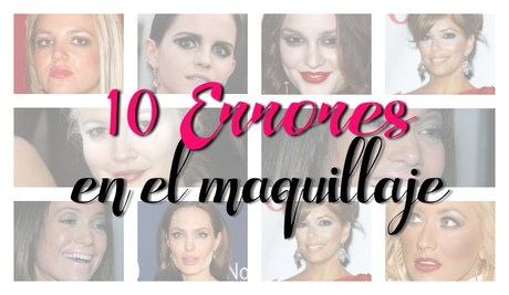 Errores en el maquillaje Errores en el maquillaje