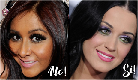 Pestañas postizas incorrectas Pestañas postizas incorrectas