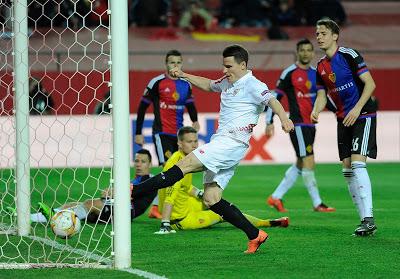 Sevilla 3-0 Basilea. Abran paso al campeón Sevilla 3-0 Basilea. Abran paso al campeón