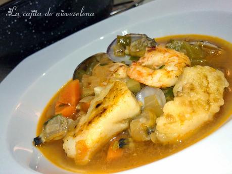Zarzuela de pescado y marisco Zarzuela de pescado y marisco