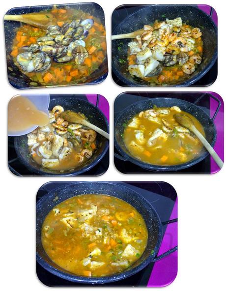 Zarzuela de pescado y marisco Zarzuela de pescado y marisco