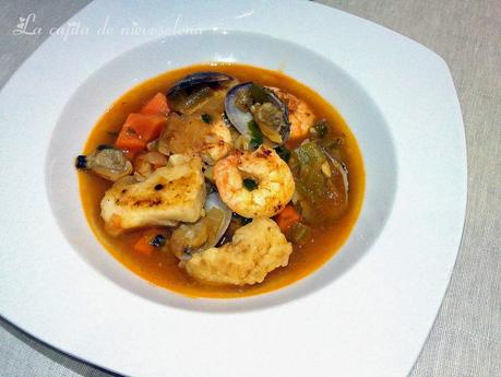 Zarzuela de pescado y marisco Zarzuela de pescado y marisco