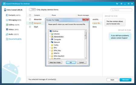 Recupera datos perdidos de tu Android de forma sencilla con EaseUS MobiSaver for Android MobiSaver for Android