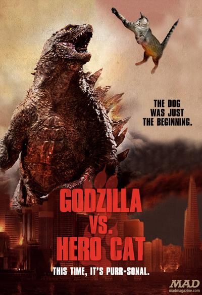 Gatos Versus Godzilla