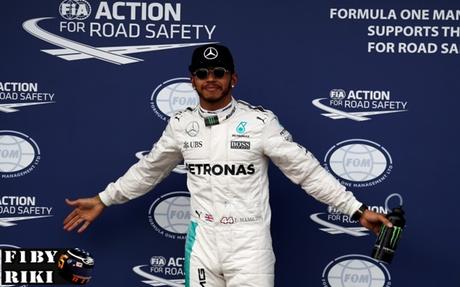 Hamilton se encuentra eufórico tras la clasificación: 