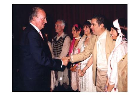 Un día que me encontré con Juan Carlos y Doña Sofia. por manu medina