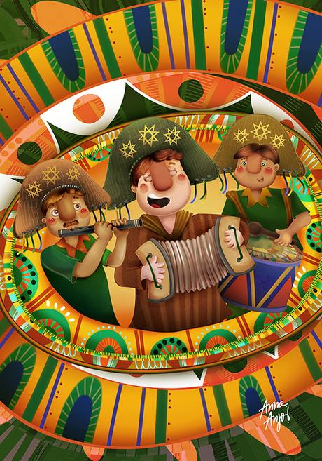 El portfolio multicolor de Anna Anjos El portfolio multicolor de Anna Anjos