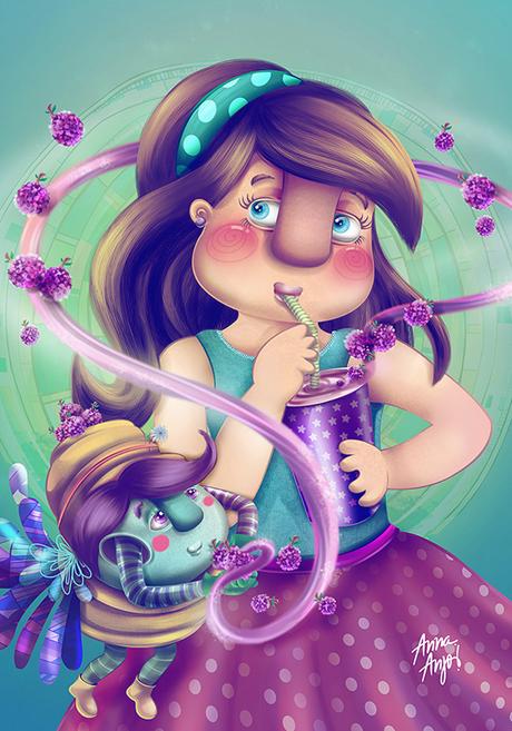 El portfolio multicolor de Anna Anjos El portfolio multicolor de Anna Anjos