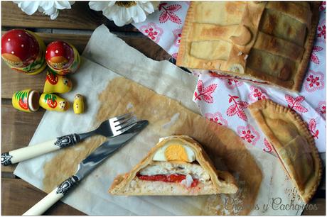 Kulibiak o Pastel de pescado Ruso, 41º Desafío en la Cocina Kulibiak o Pastel de pescado Ruso, 41º Desafío en la Cocina