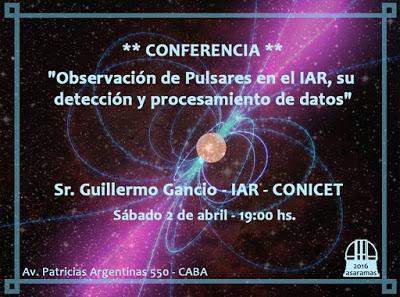 Observación de pulsares en el IAR, su detección y procesamiento de datos