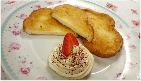 Torrijas a la crema irlandesa