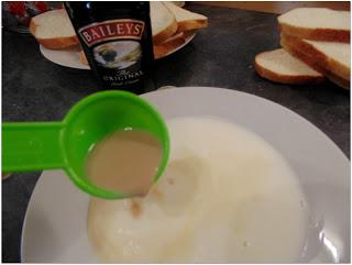 Torrijas a la crema irlandesa