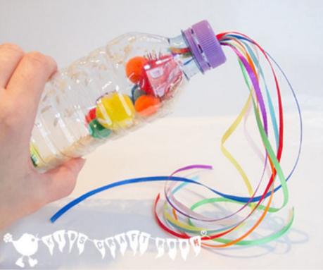 5 actividades para explorar los colores del arcoíris botella sensorial arcoiris