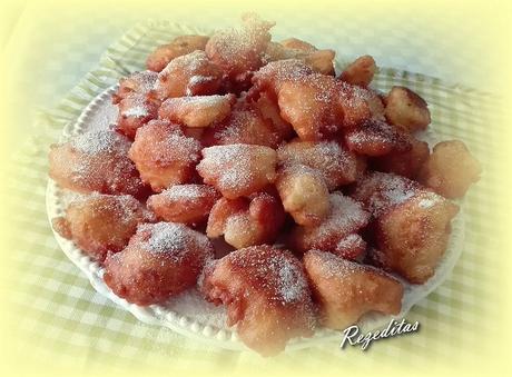 BUÑUELOS DE VIENTO DE MANZANA (sin gluten) BUÑUELOS DE VIENTO DE MANZANA (sin gluten)