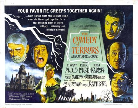 Póster The Comedy of Terrors The Comedy of Terrors