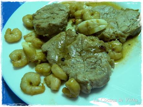 Solomillo a la soja Solomillo a la soja