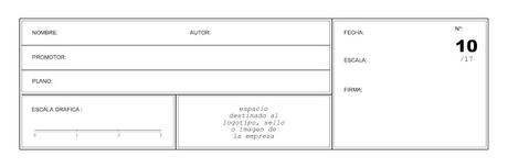 Cajetín actual .DWG. ARCHIVO 3