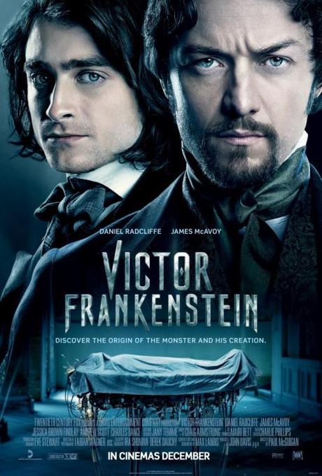 cine, cartelera, Victor Frankesntein, Frankenstein, película, blog de cine, solo yo, blog solo yo, horror, terror, 