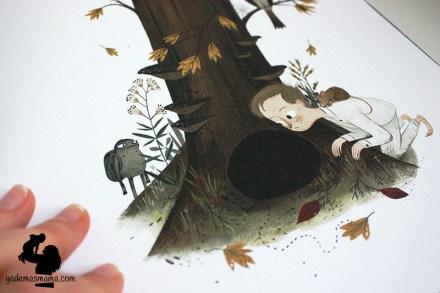Un libro joya para niños, ‘Pedro y el bosque’ detalle pedro y el bosque