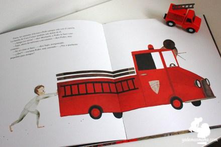 Un libro joya para niños, ‘Pedro y el bosque’ camion pedro y el bosque