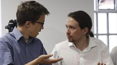 Pablistas contra errejonistas Pablistas contra errejonistas