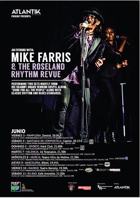 Gira española de Mike Farris & The Roseland Rhythm Revue