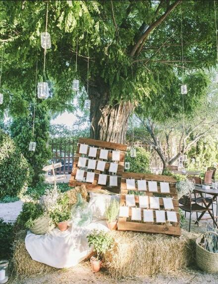 Ideas con Palets para Bodas. Ideas con Palets para Bodas.