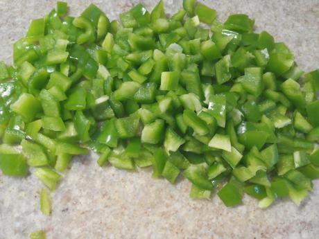 Ensaladilla campera tibia pimiento