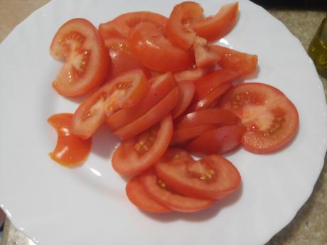 Ensaladilla campera tibia tomate