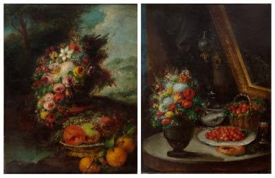 Pintores que pintan flores y frutas Pintores que pintan flores y frutas