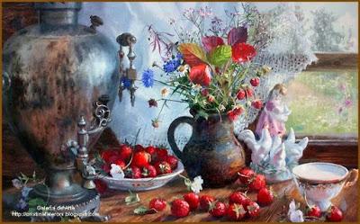 Pintores que pintan flores y frutas Pintores que pintan flores y frutas