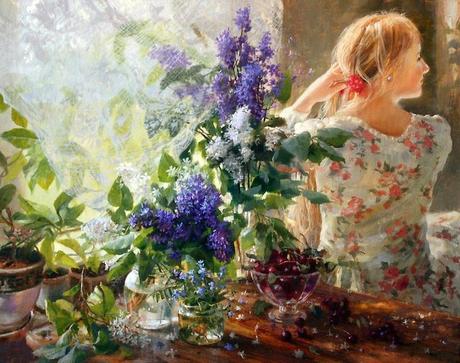 Pintores que pintan flores y frutas Pintores que pintan flores y frutas