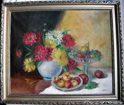 Pintores que pintan flores y frutas Pintores que pintan flores y frutas