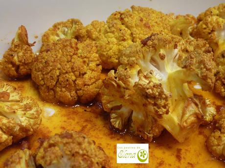 Coliflor con cúrcuma Coliflor con cúrcuma